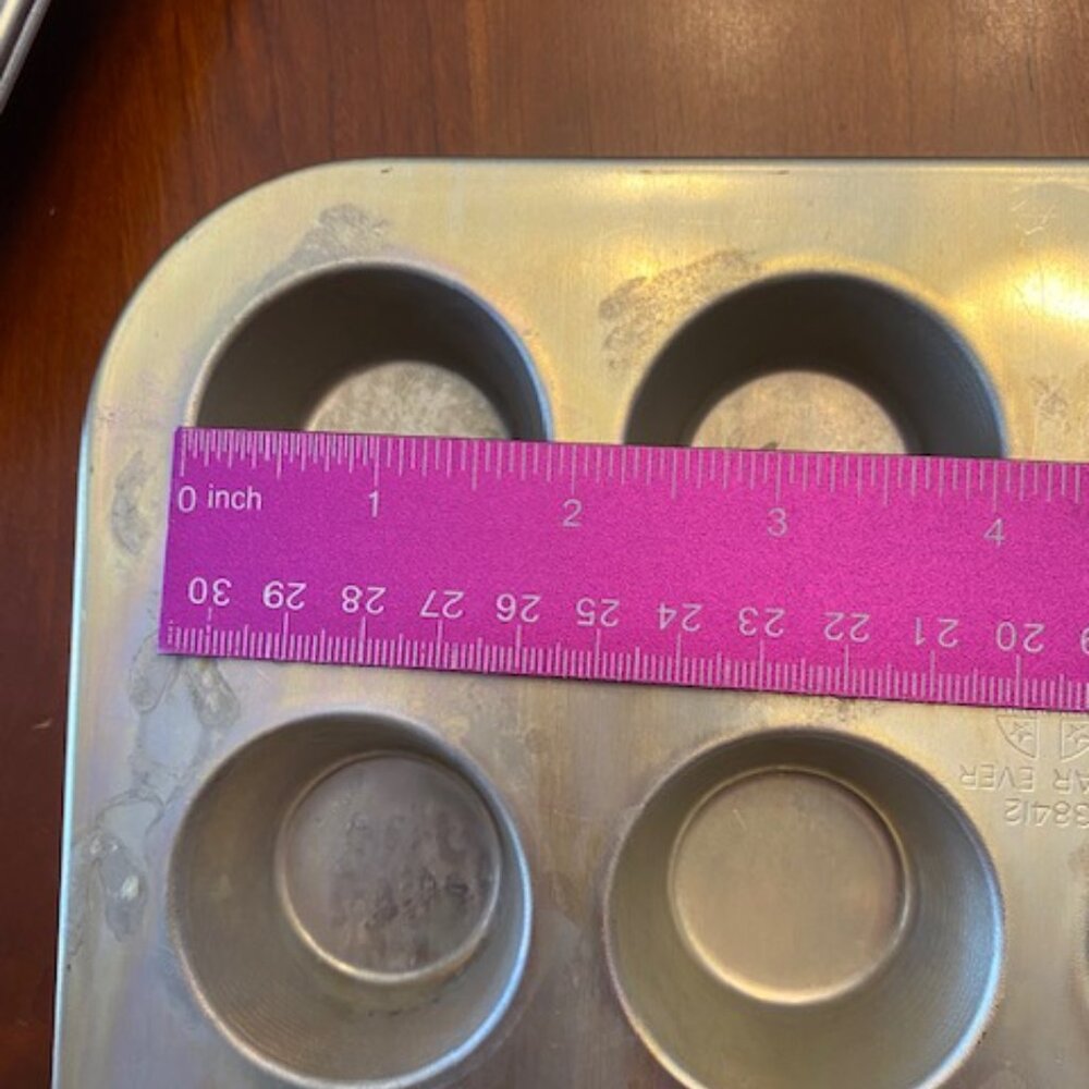 Lot of 4 Wear Ever Aluminum Mini Cupcake Muffin Pans 12 Cavity Each Made in USA - Picture 5 of 5